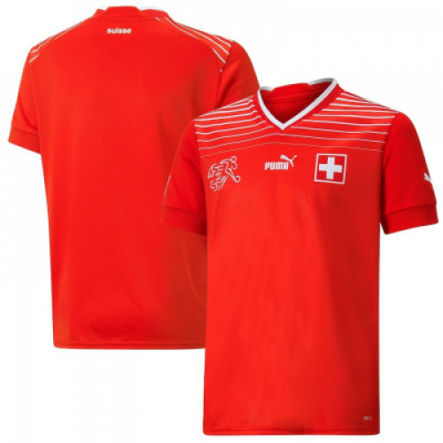 Сборная Швейцарии домашняя футболка 2022-2023