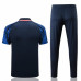 Спортивный костюм Сборной Франции с тёмно-синим поло 2022-2023