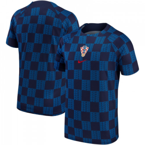 Сборная Хорватии предматчевая футболка 2022-2023