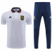 Спортивный костюм Сборной Испании с белым поло 2022-2023