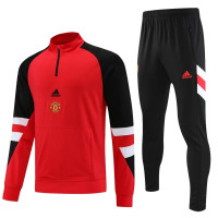 Манчестер Юнайтед тренировочный костюм 2023-2024 icon красный