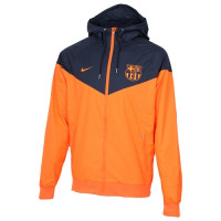 Барселона ветровка сине-оранжевая Nike сезон 2018/19
