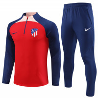 Атлетико Мадрид тренировочный костюм 2023-2024 сине-красный