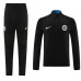 Челси спортивный костюм 2023-2024 чёрный с синим