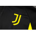 Ювентус спортивный костюм с толстовкой на короткой молнии 2023/24 чёрный с жёлтым