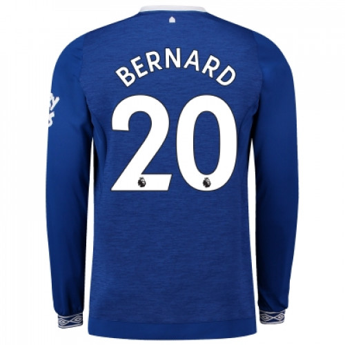 Эвертон футболка домашняя сезон 2018/19 с длинным рукавом Бернард 20