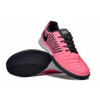 Футзалки Nike Lunar Gato II розово-чёрные