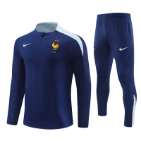 Сборная Франции тренировочный костюм 2024/25 тёмно-синий